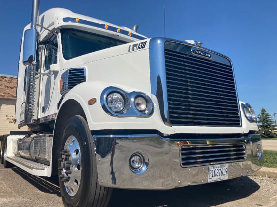 white truck
